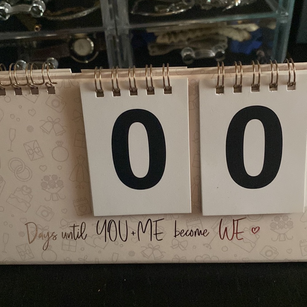 Count down until wedding